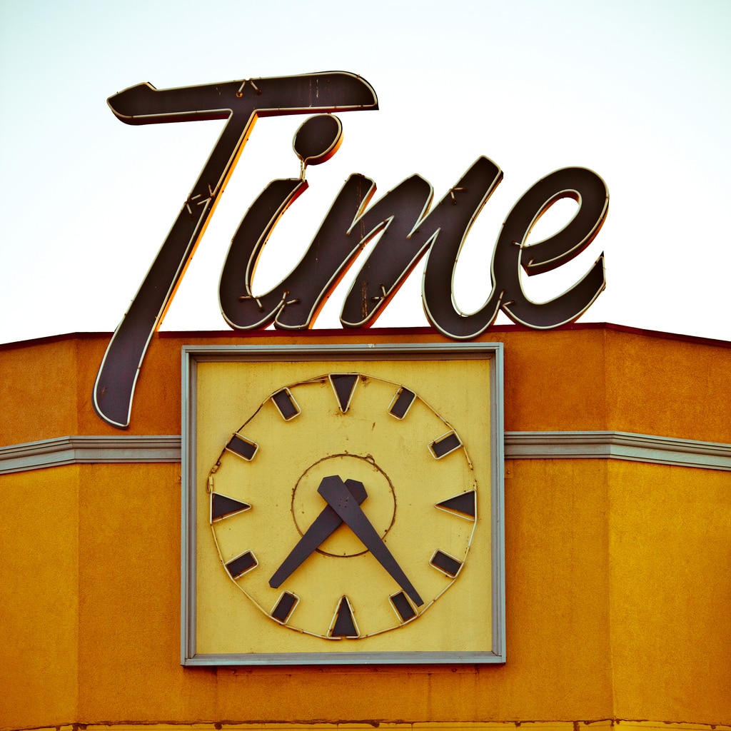 reloj de tiempo