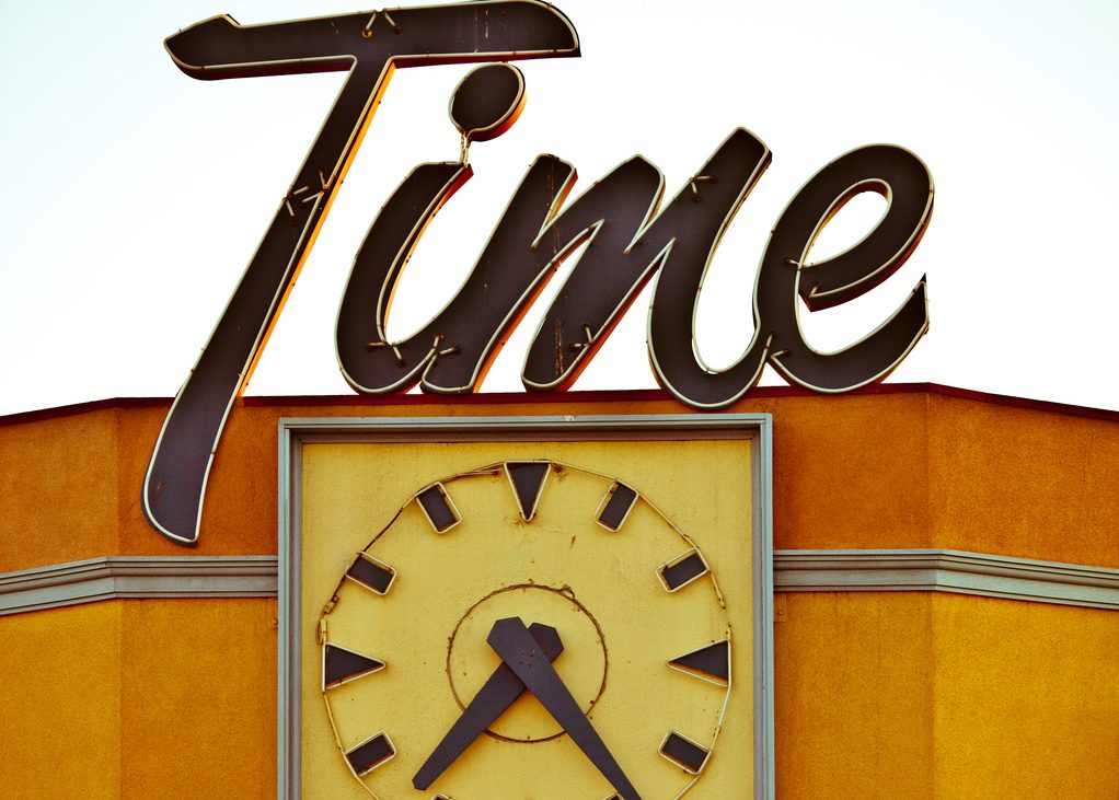 reloj de tiempo