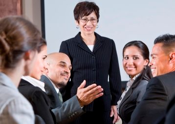Redes de personas en un evento
