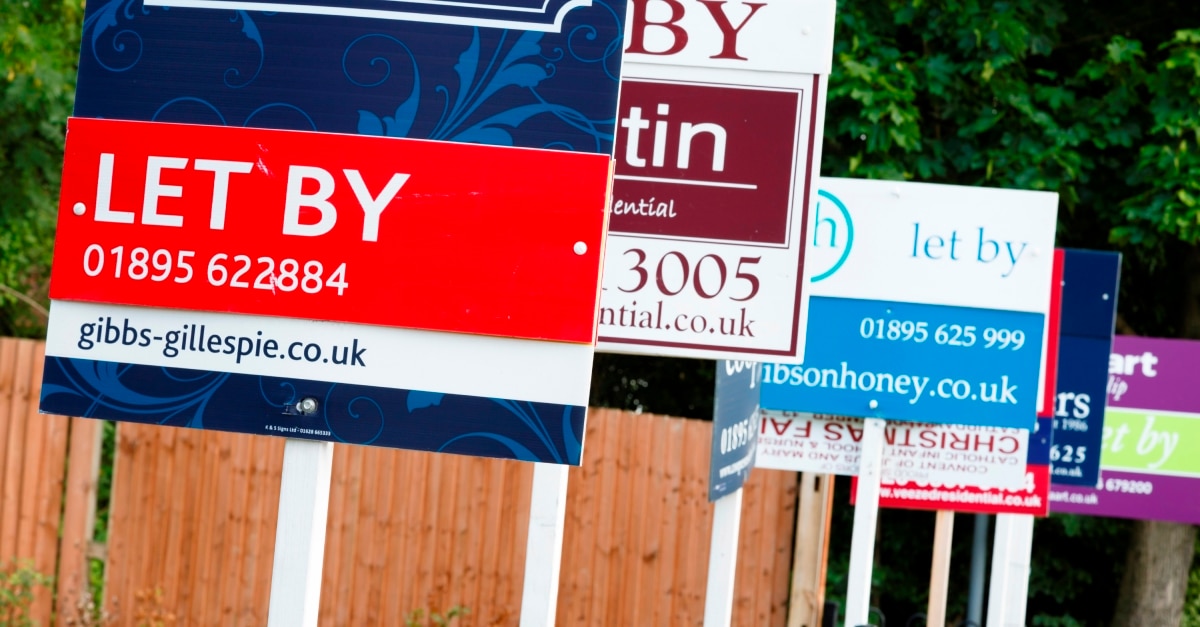 To let sign UK