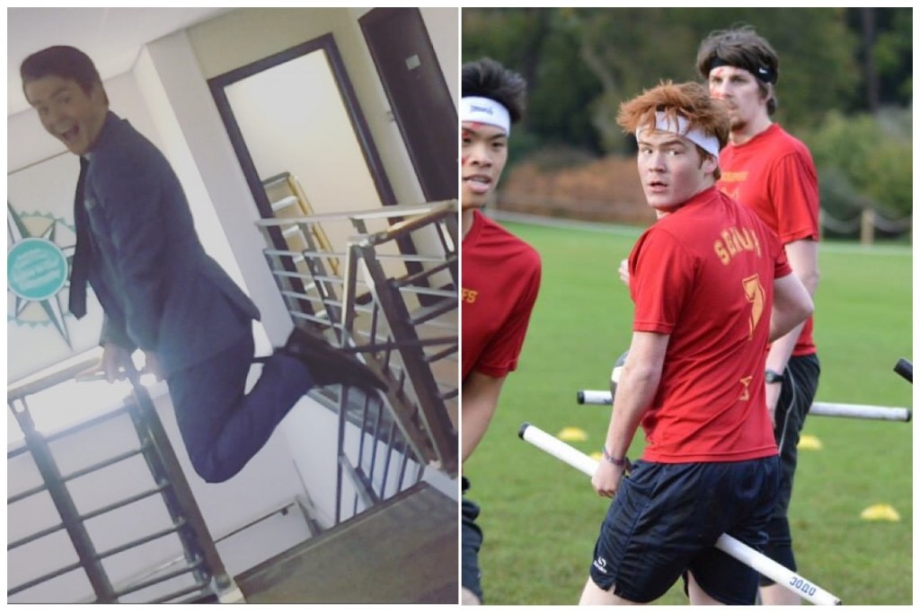 Miembros de la sociedad Quidditch