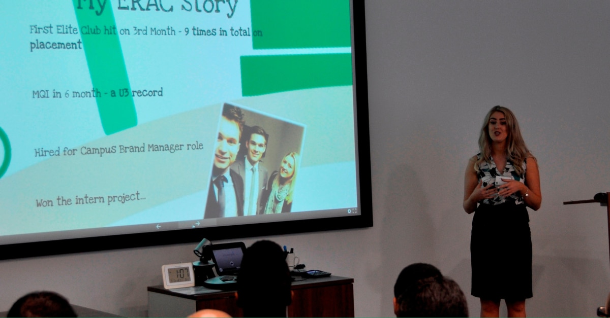 Chelsea Gannon presenta su carrera en Enterprise